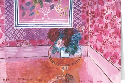 Tushita Card Raoul Dufy - Thirty years or life in roses (1931)