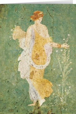 Tushita Card Spring - Fresco Pompeii