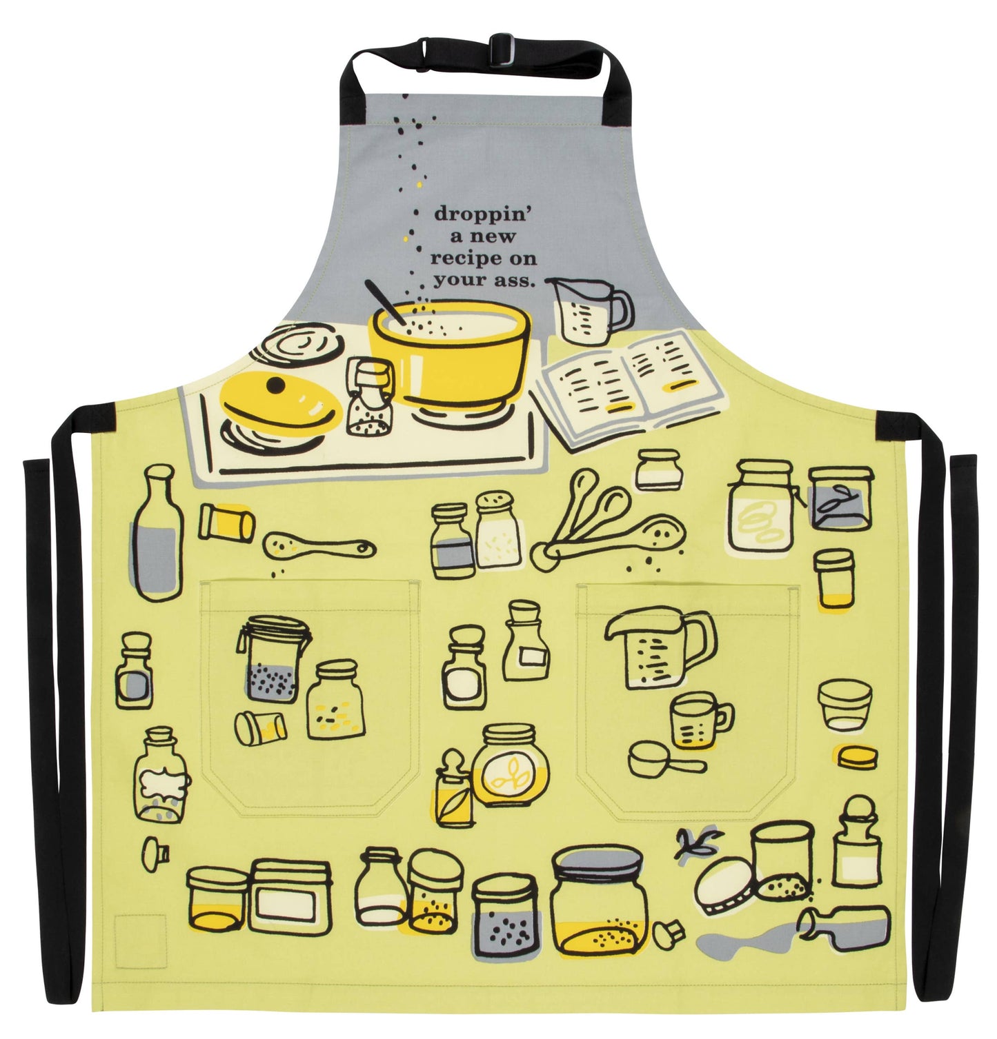 WW805 Droppin' A Recipe Apron