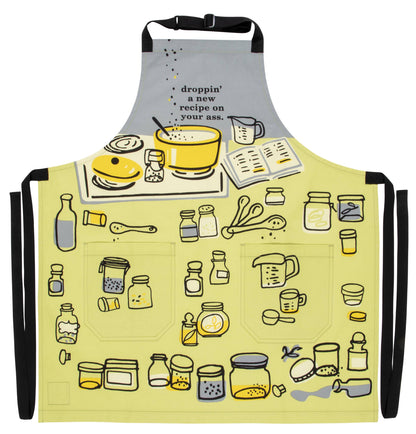 WW805 Droppin' A Recipe Apron