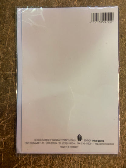 Inkognito Greeting Card 24705