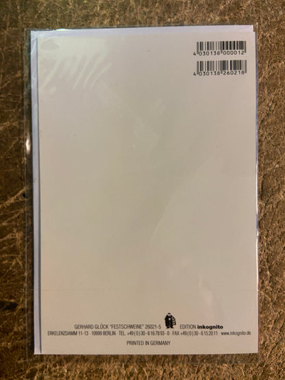 Inkognito Greeting Card 26021