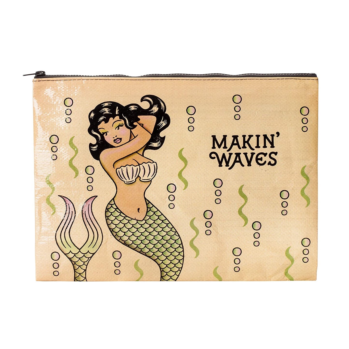 Makin Waves Jumbo Pouch - Blue Q