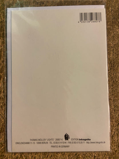 Inkognito Greeting Card 26807