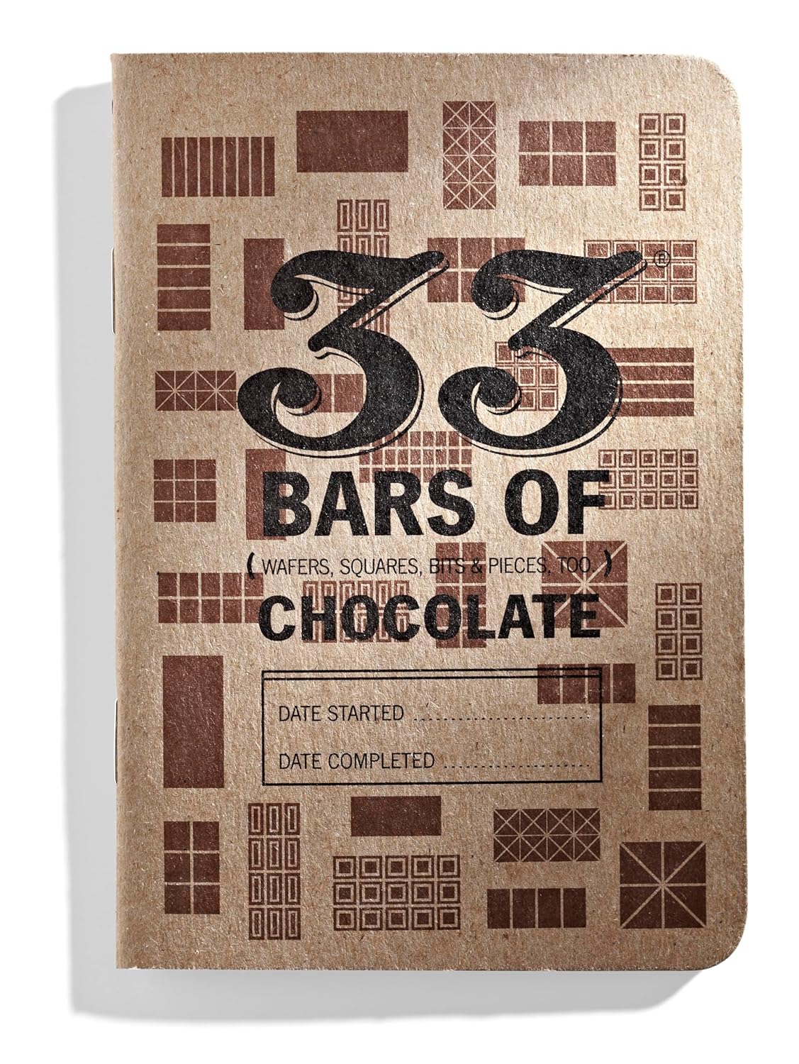 33 Bars of Chocolate Tasting Notebook