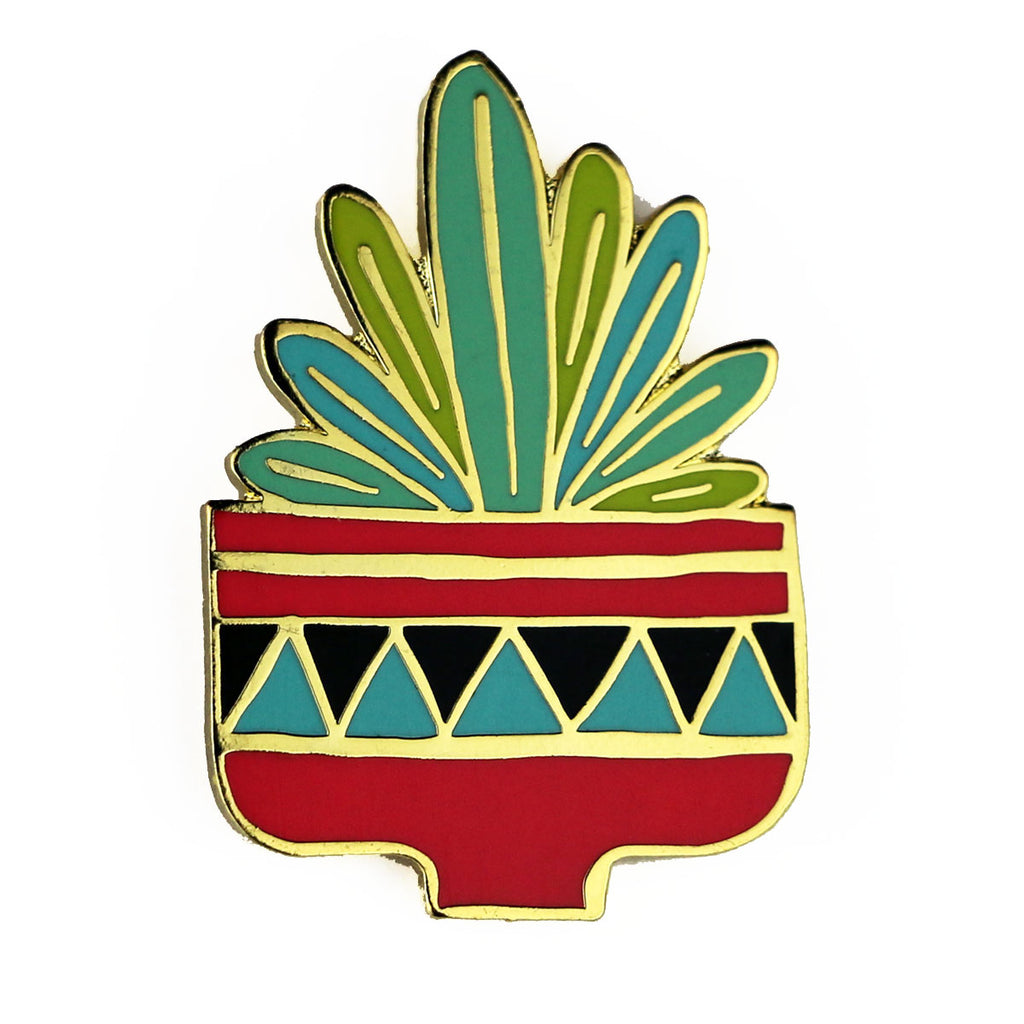Pin Inflorit Desert Flower Enamel Pin – Incognito UK