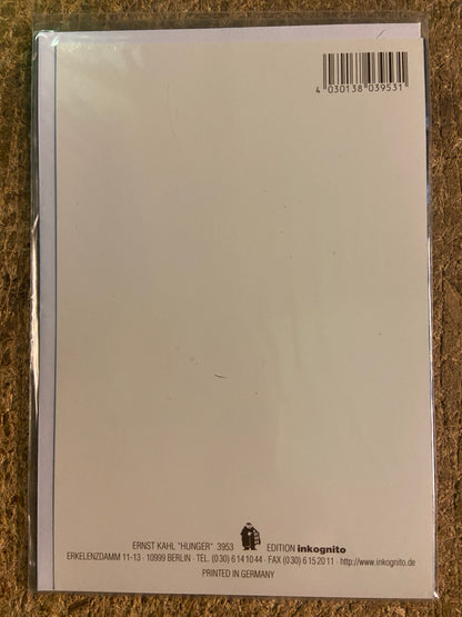 Inkognito Greeting Card 3953