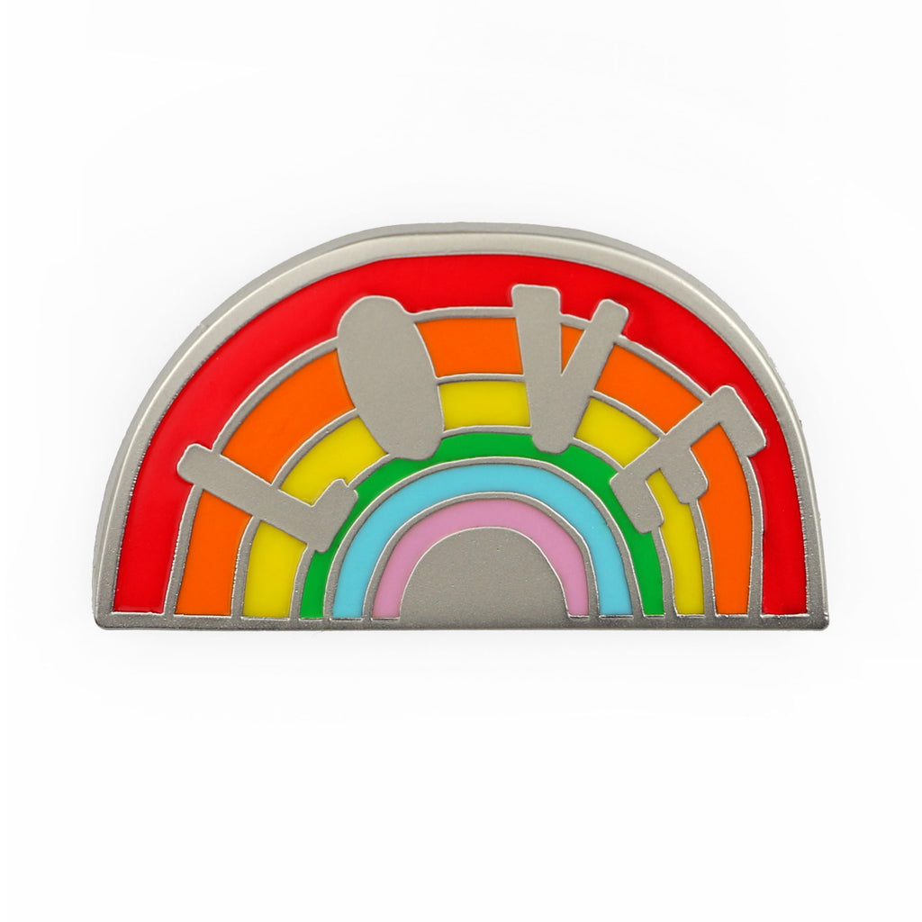 Love Rainbow Enamel Pin