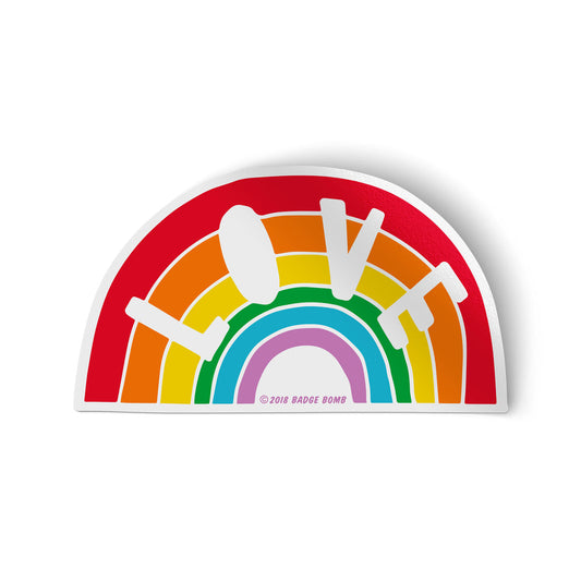 Love Rainbow Sticker