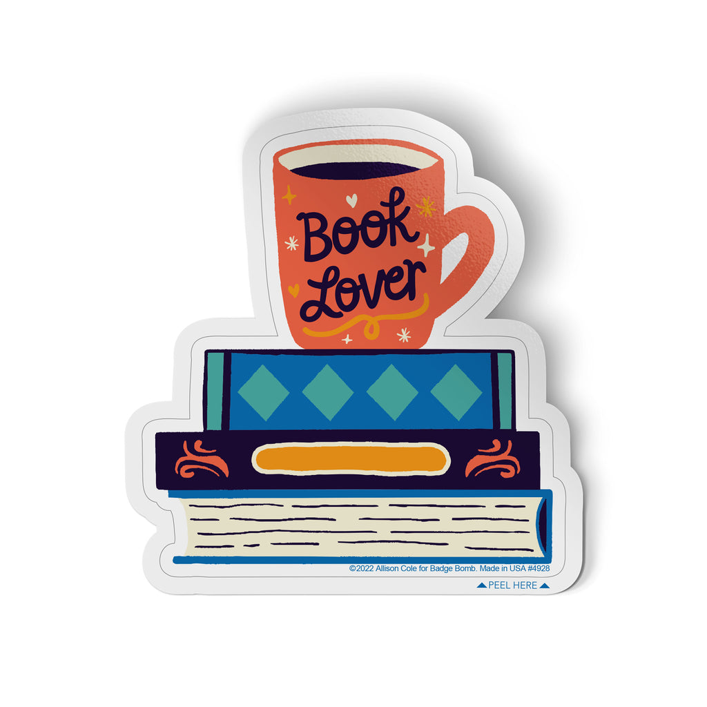 Book Lover Sticker