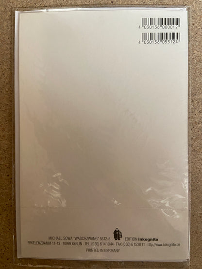 Inkognito Greeting Card 5312