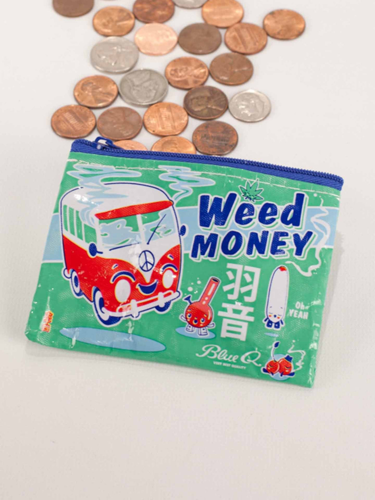 Weed Money Coin Purse by Blue Q – image 2