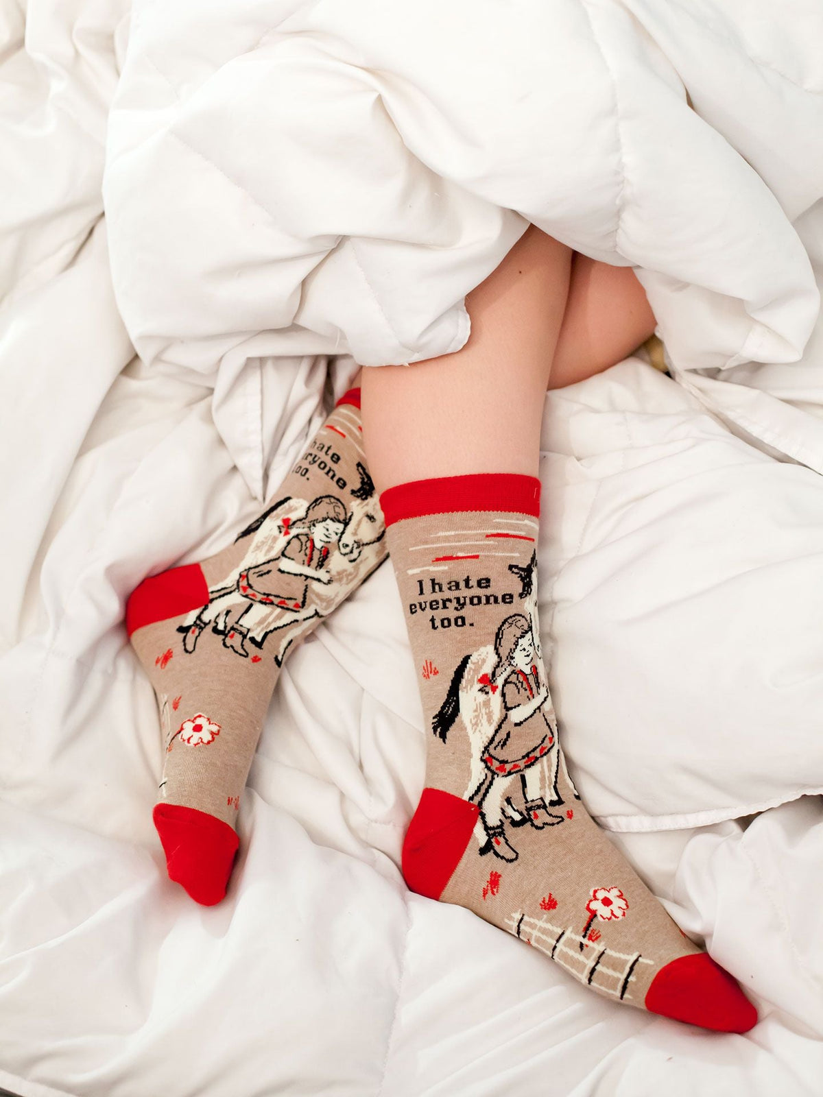 I Hate Everyone Too Women's Socks by Blue Q – image 7