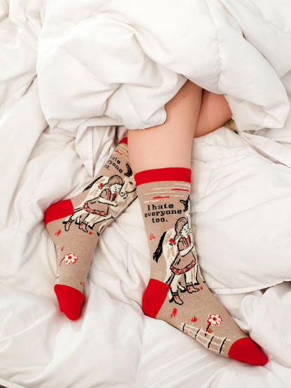I Hate Everyone Too Women's Socks by Blue Q – image 7