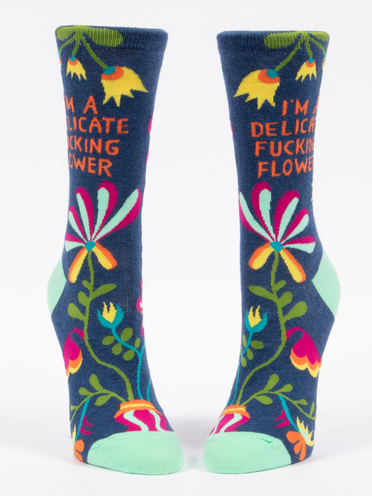 Delicate Fucking Flower Women's Socks by Blue Q – image 9