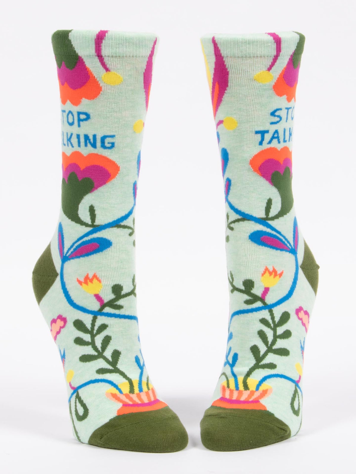 Stop Talking Women's Socks by Blue Q – image 8