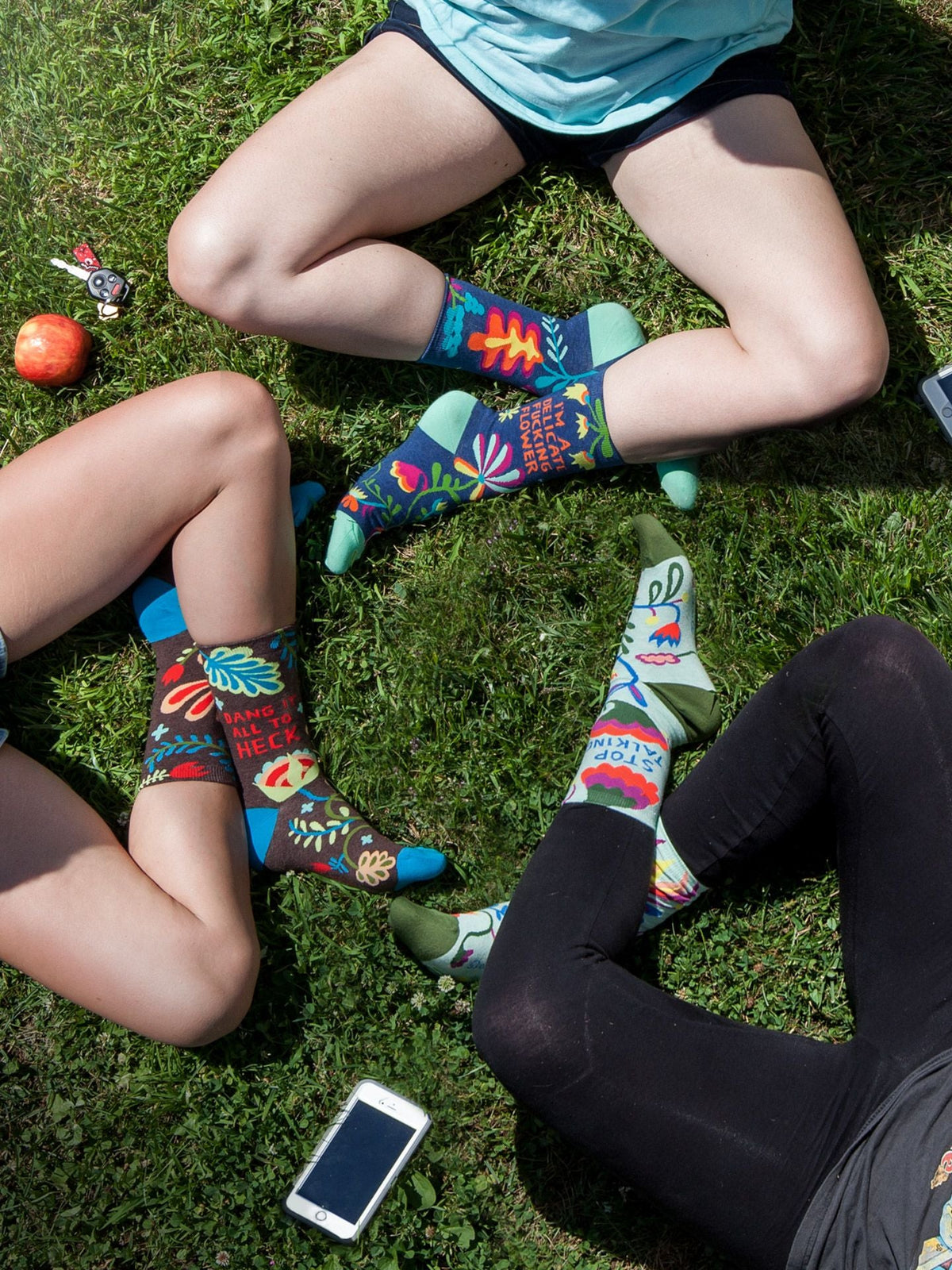 Stop Talking Women's Socks by Blue Q – image 9