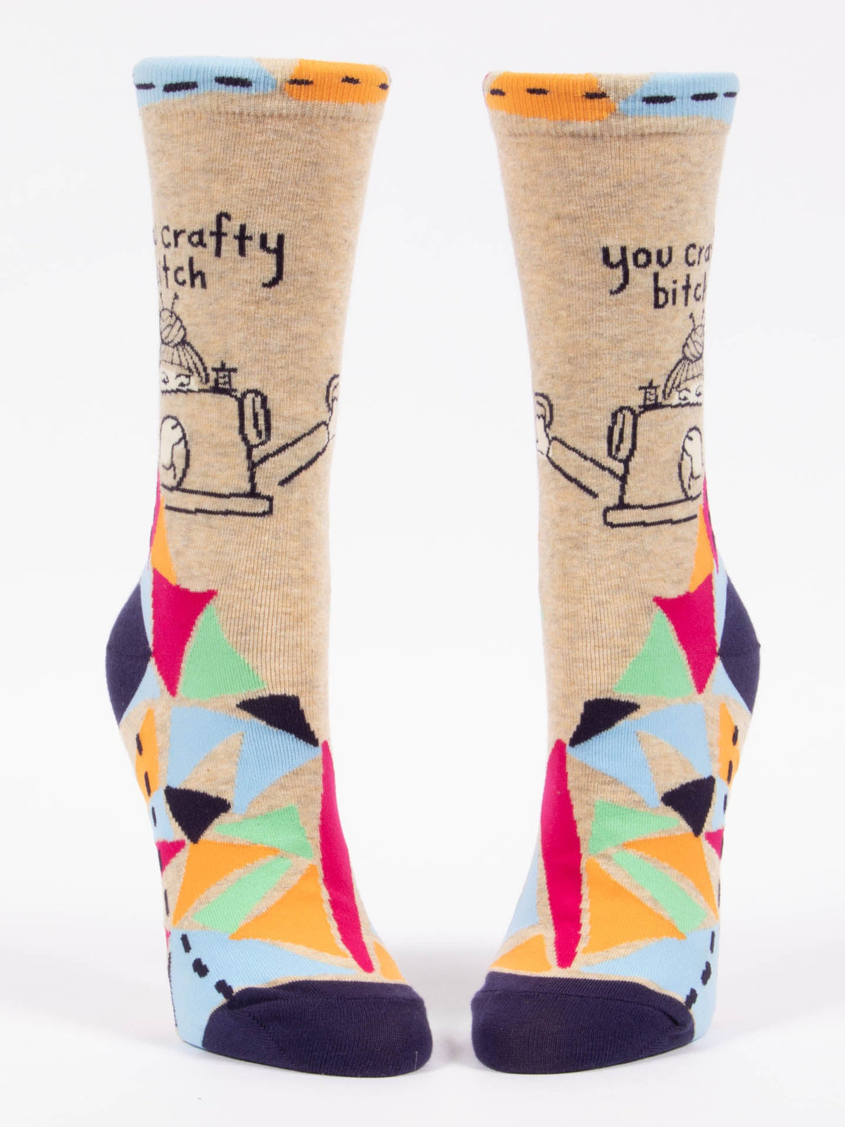 You Crafty Bitch Women's Socks by Blue Q – image 8