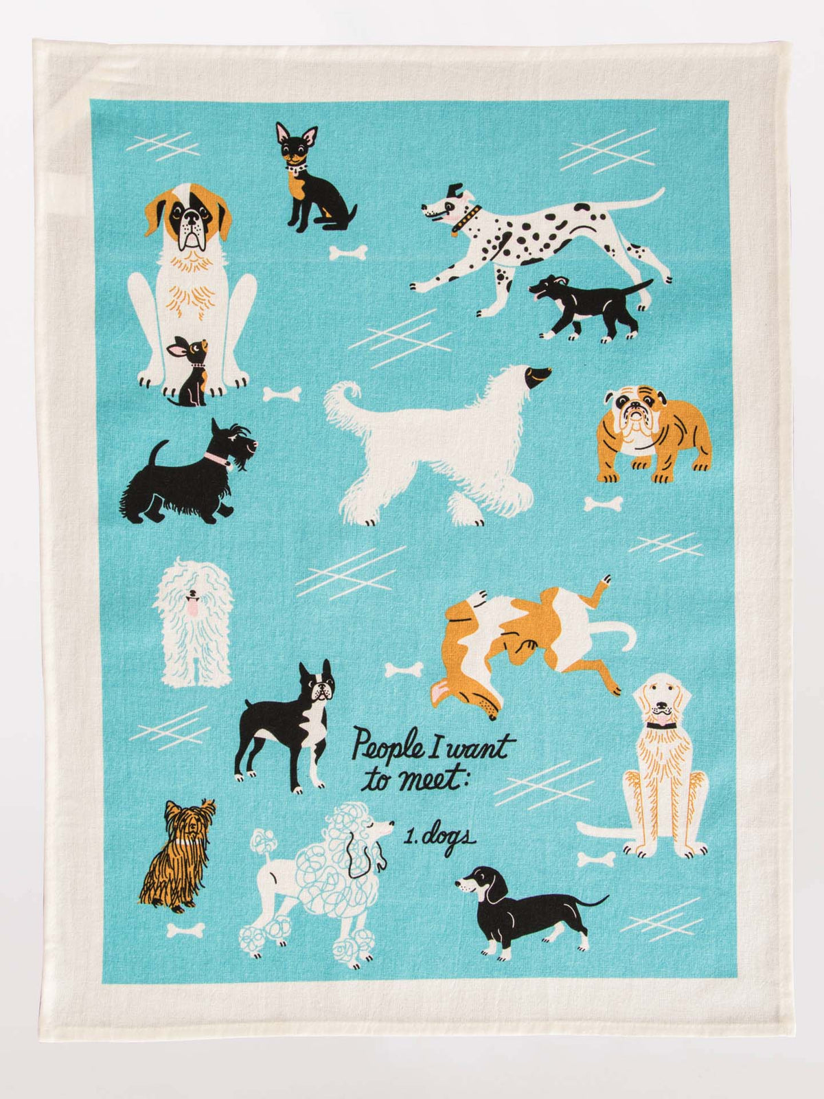 People To Meet: Dogs Dish Towel by Blue Q – image 5