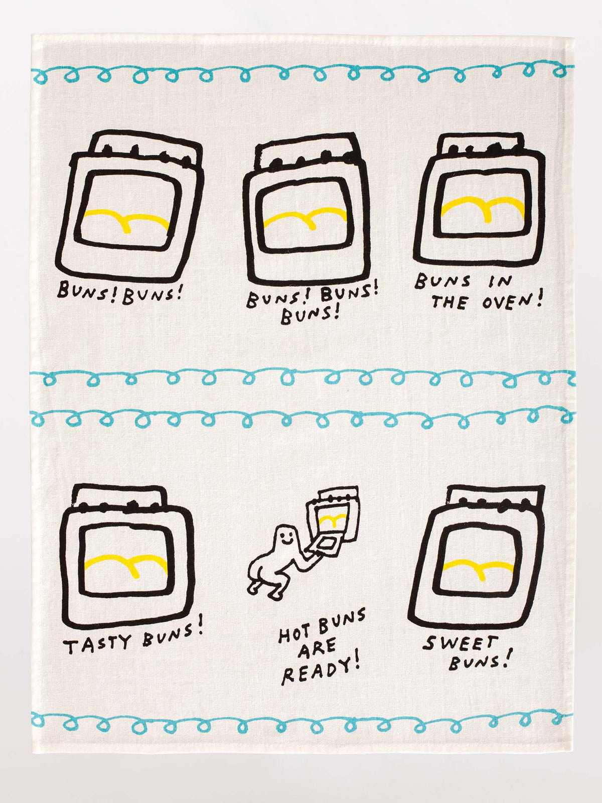 Hot Buns Are Ready Dish Towel by Blue Q – image 3