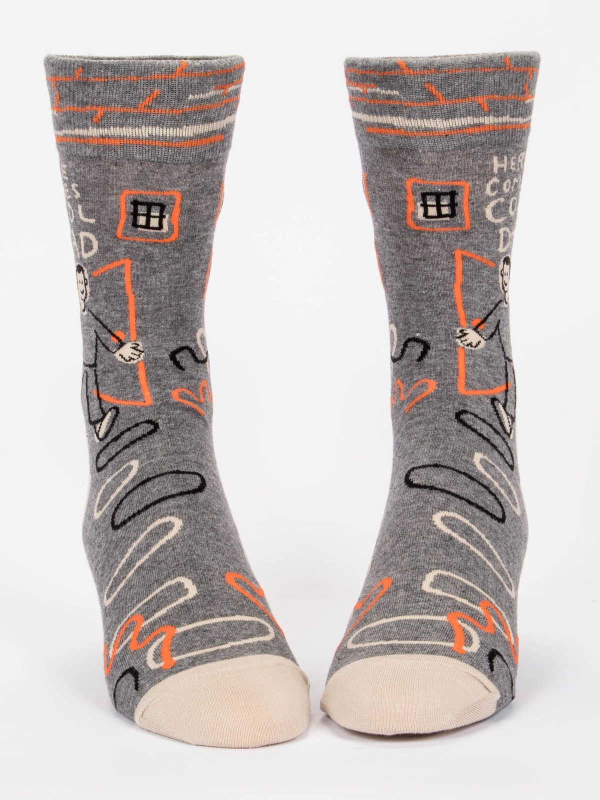 Here Comes Cool Dad Men's Socks by Blue Q – image 10