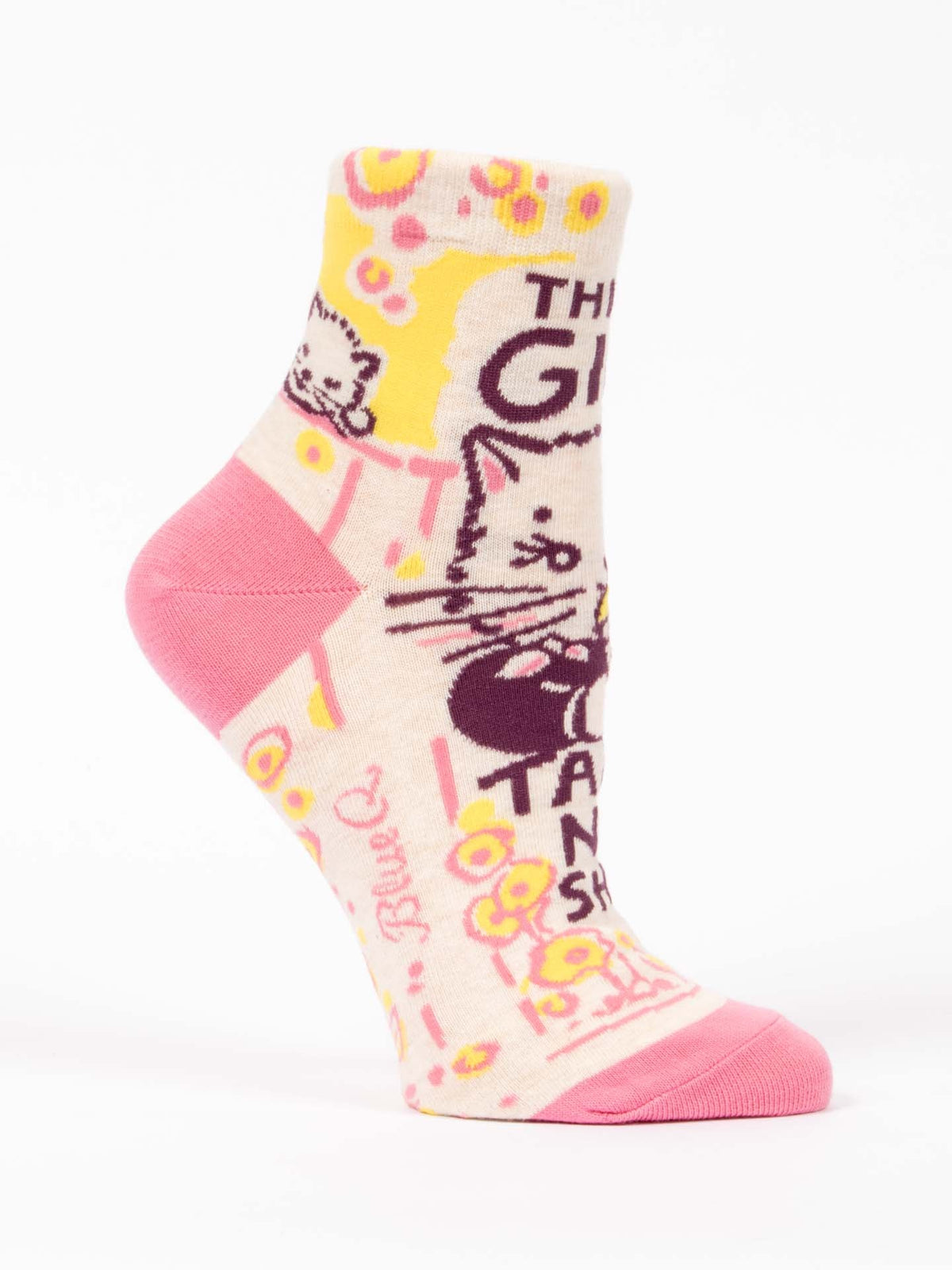 Girl Takes No Shit Ankle Socks by Blue Q – image 8