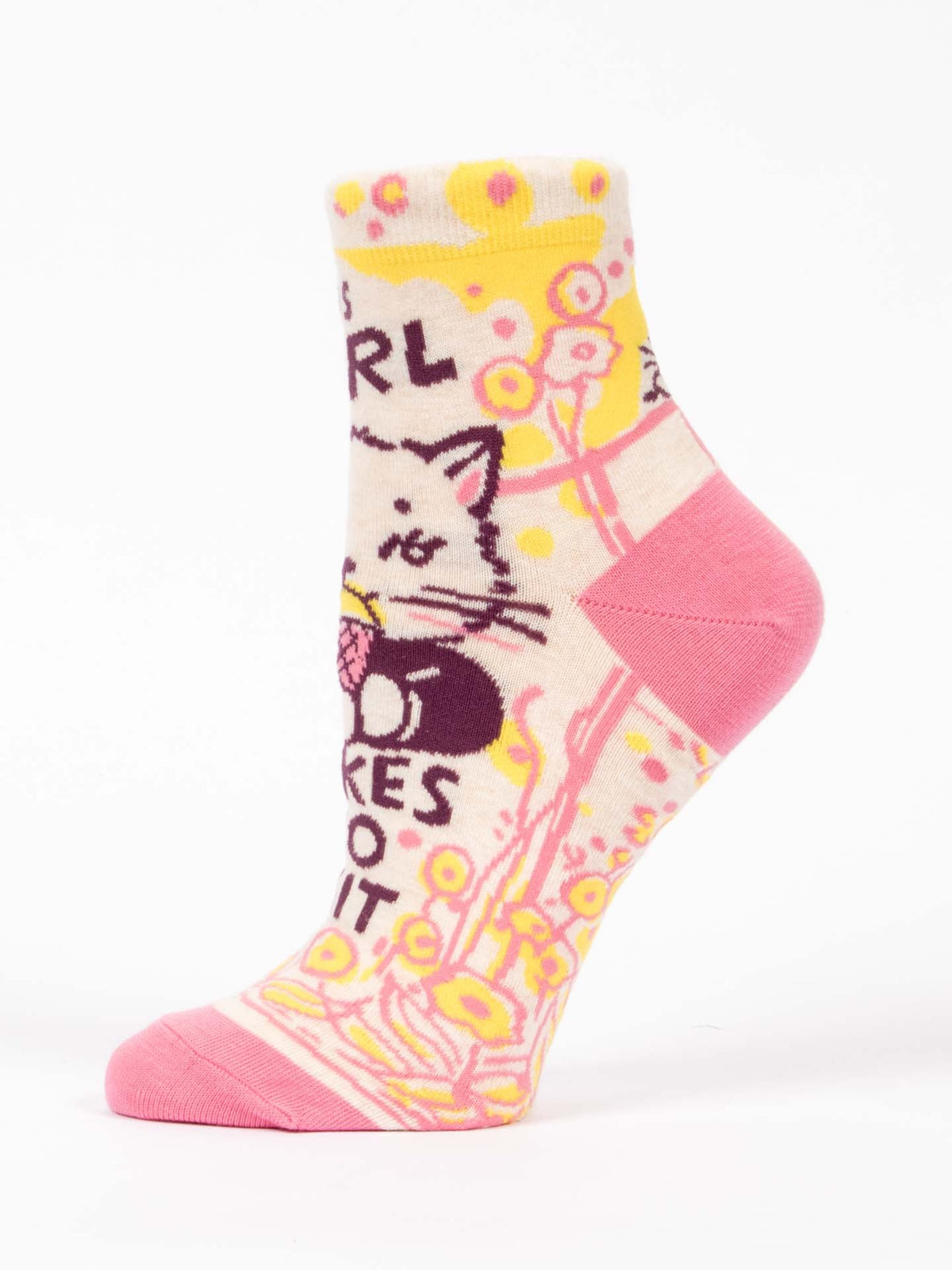 Girl Takes No Shit Ankle Socks by Blue Q – image 9