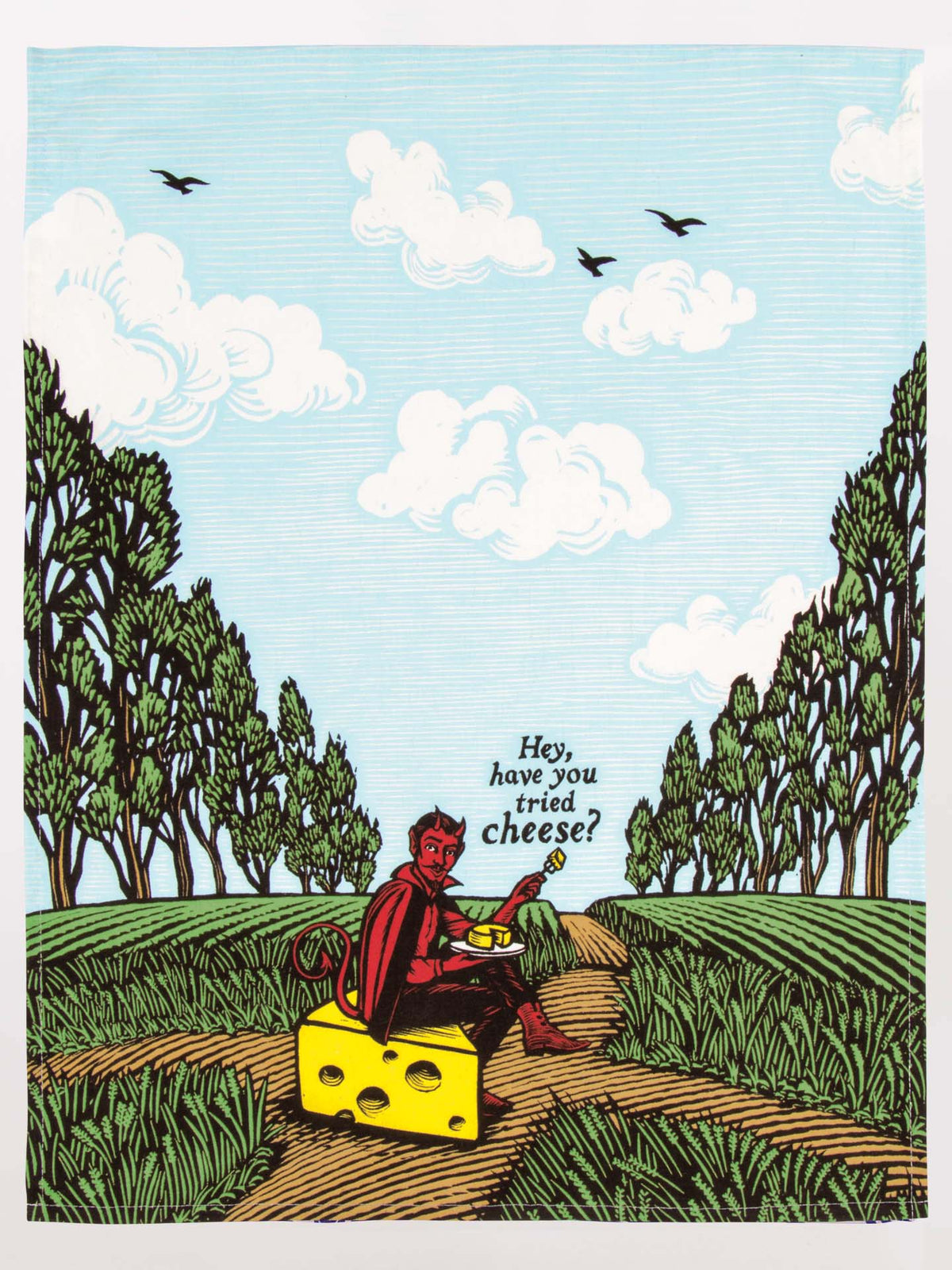 Have You Tried Cheese? Dish Towel by Blue Q – image 5