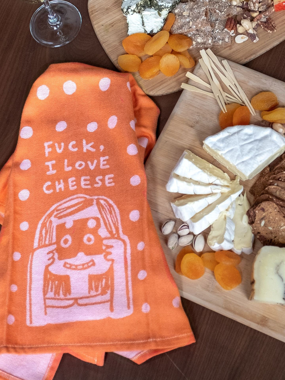 Fuck, I Love Cheese Dish Towel by Blue Q – image 7