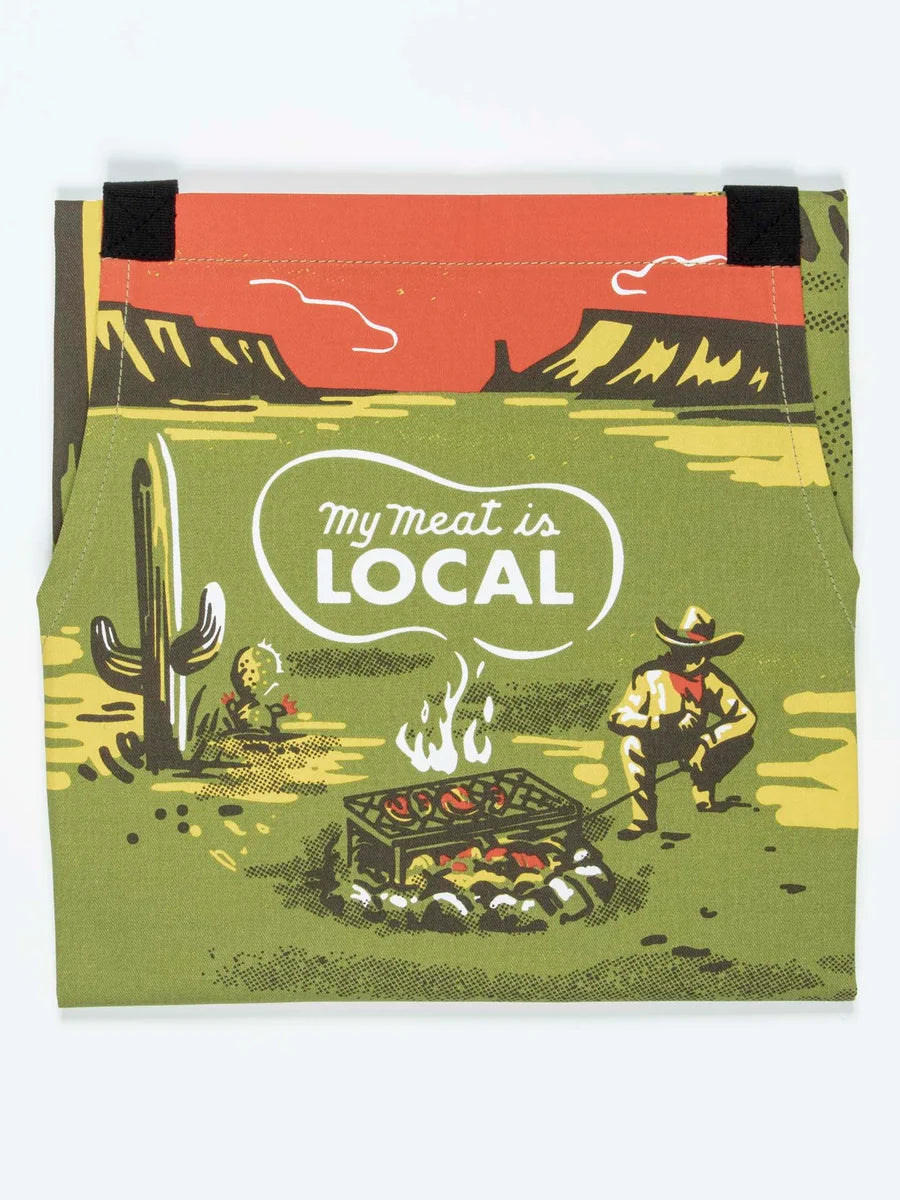 WW811 My Meat is Local Apron