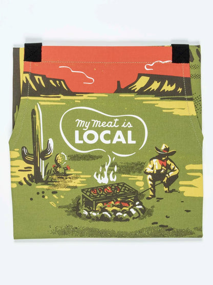 WW811 My Meat is Local Apron