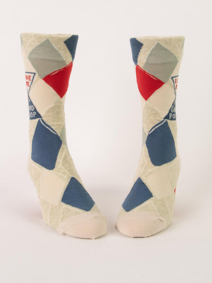 Love Me A Good Poop Men's Socks by Blue Q – image 7