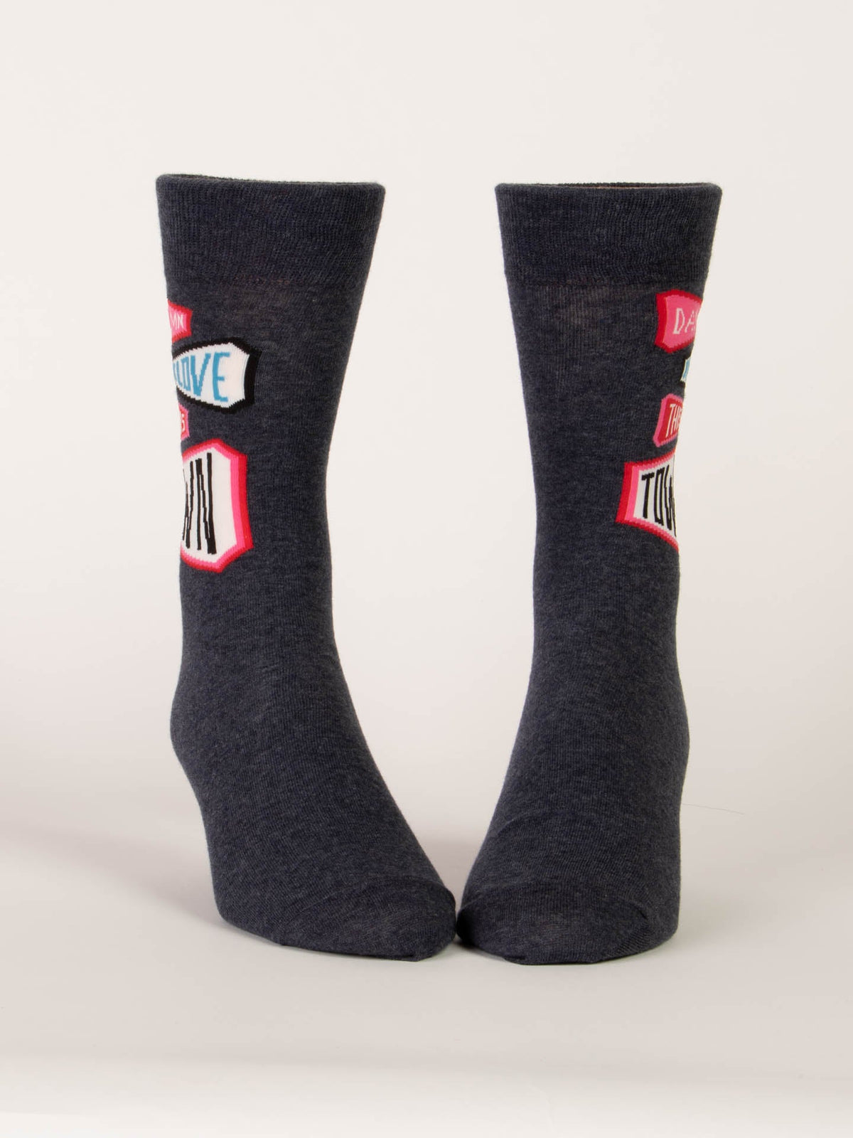 Damn I Love This Town Men's Socks by Blue Q – image 2