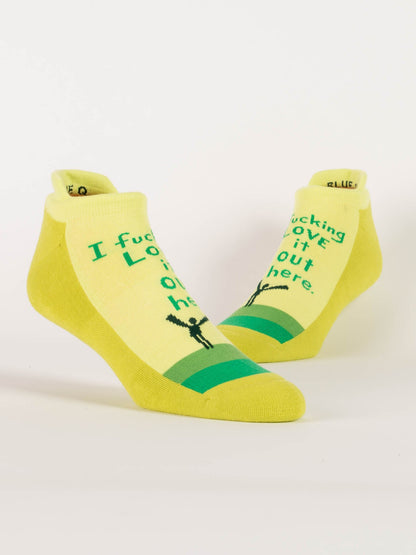 SW307S Fuckin Love It Sneaker Socks S/M - NEW! by Blue Q – image 2