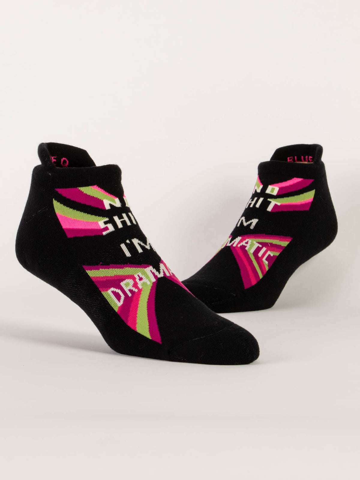 SW314X I'm Dramatic Sneaker Socks L/XL - NEW! by Blue Q – image 2