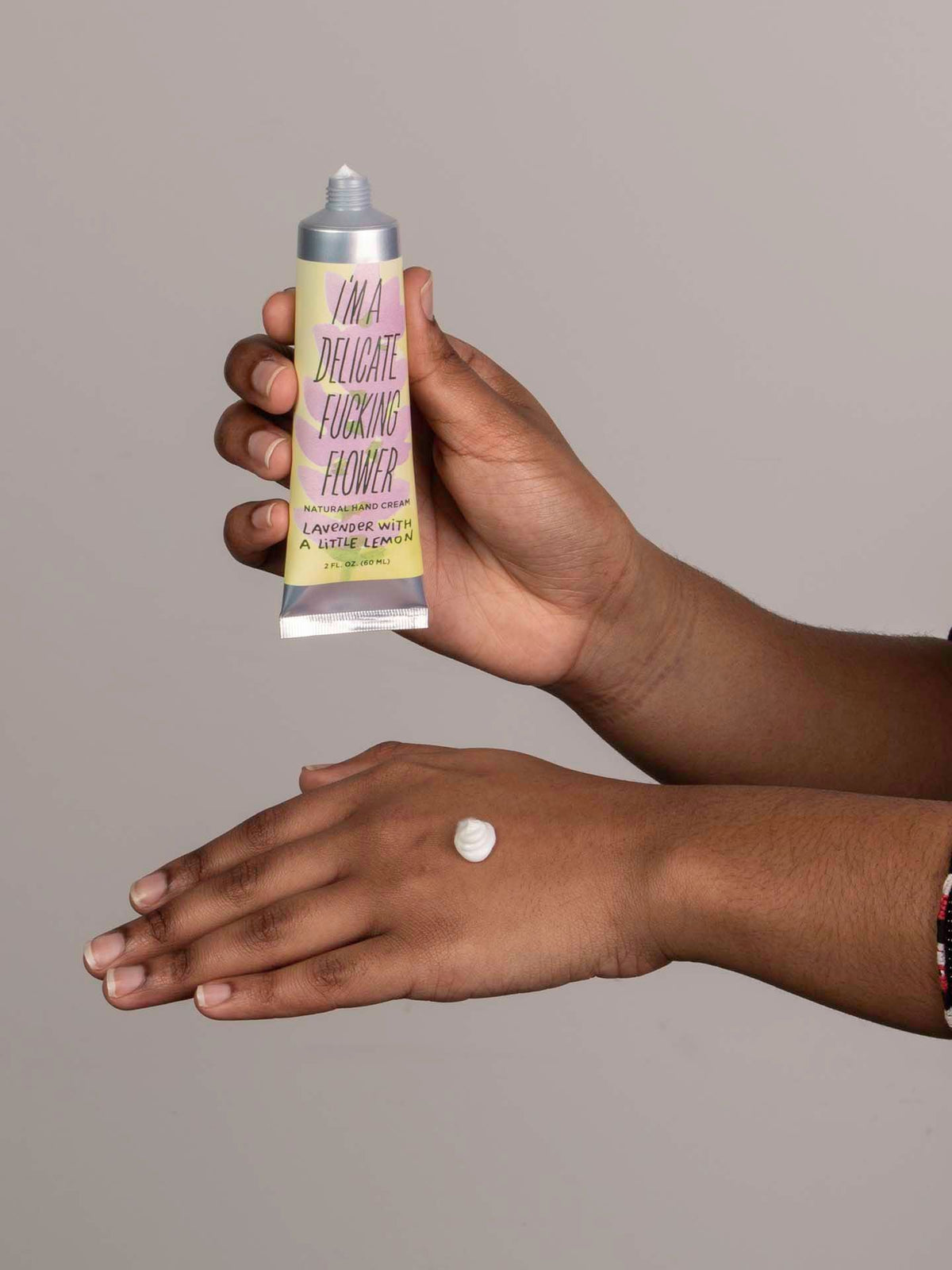 I'm a Delicate Fucking Flower Natural Hand Cream,,, by Blue Q – image 2