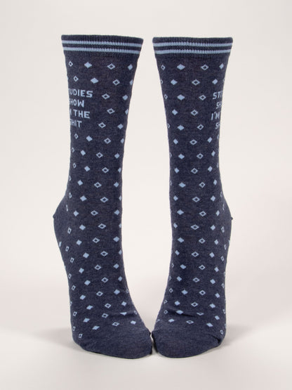 I'm The Shit Crew Socks - new! by Blue Q – image 4