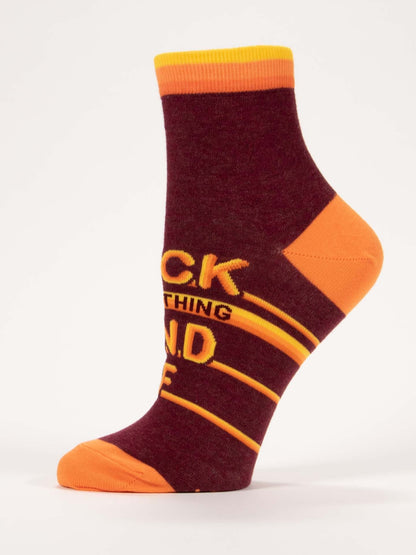 Fuck Everything Ankle Socks - new! by Blue Q – image 8