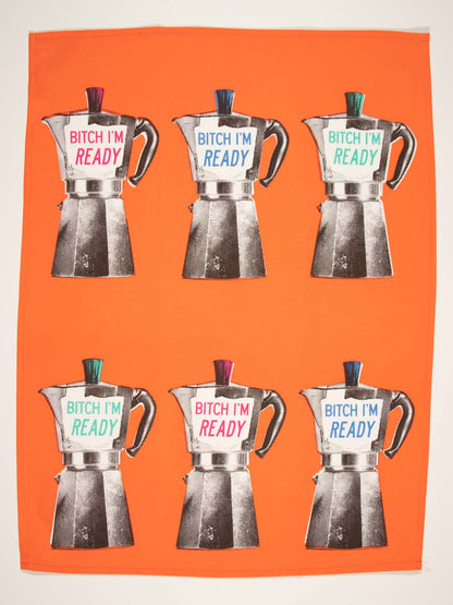 Bitch I'm Ready Dish Towel - new! by Blue Q – image 3