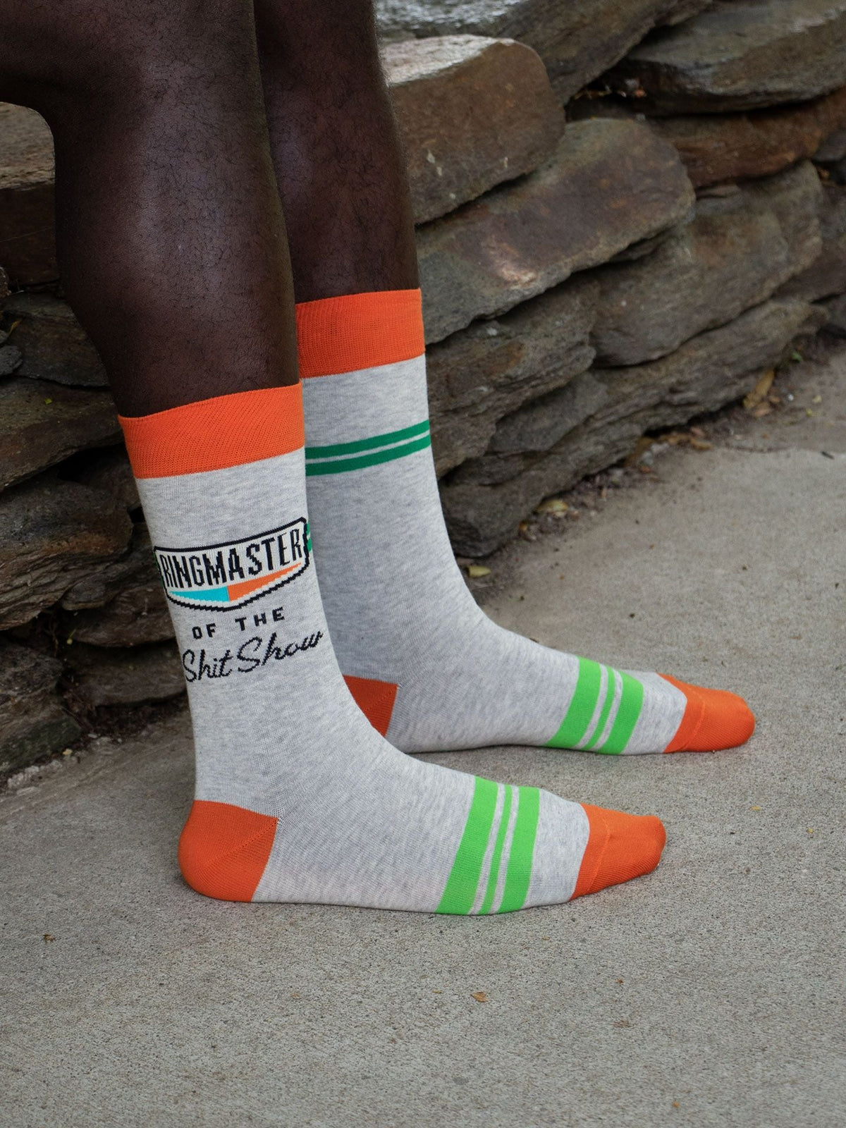 Ringmaster Shit Show Men's Socks by Blue Q – image 11