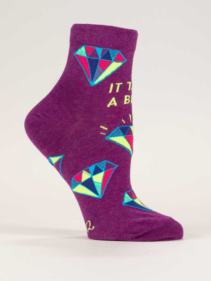 It Takes A Bitch Ankle Socks - new! by Blue Q – image 2