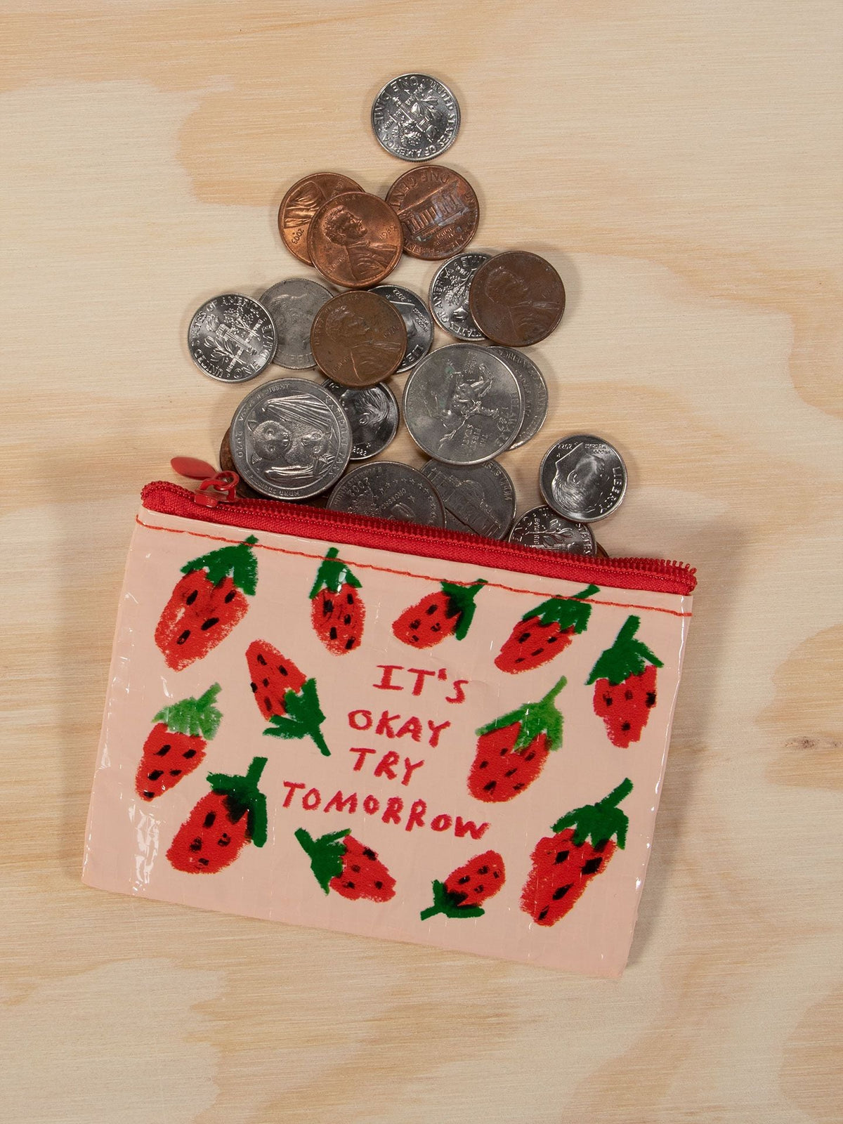 It's OK Try Tomorrow Coin Purse by Blue Q – image 2