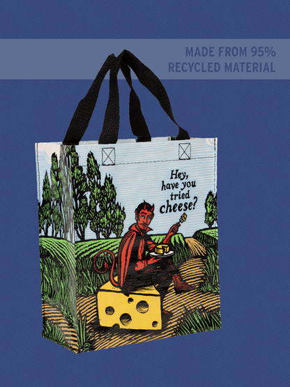 Have You Tried Cheese Handy Tote - new! by Blue Q – image 4