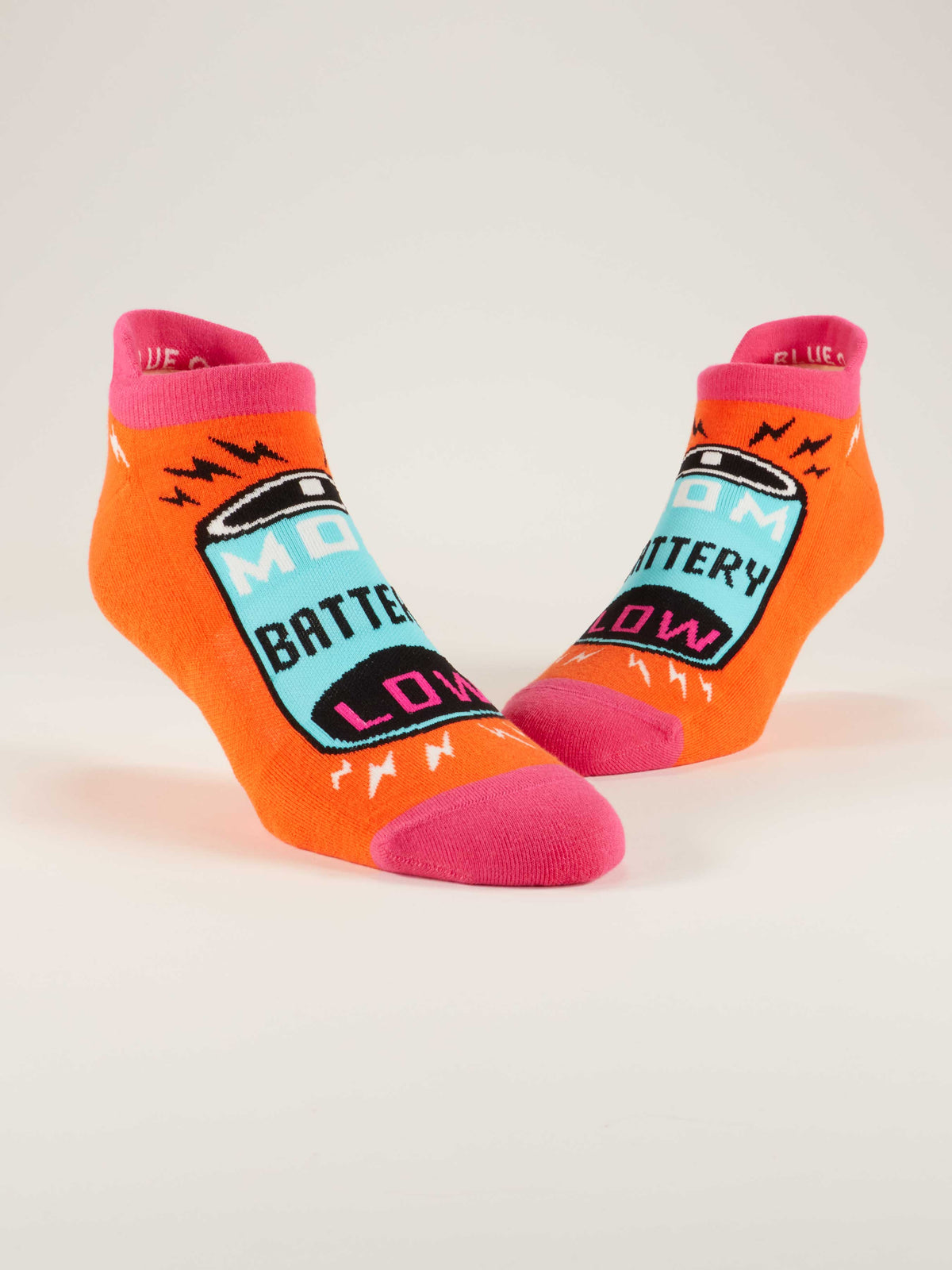 SW328S Mom Battery Sneaker Socks S/M - NEW! by Blue Q – image 2