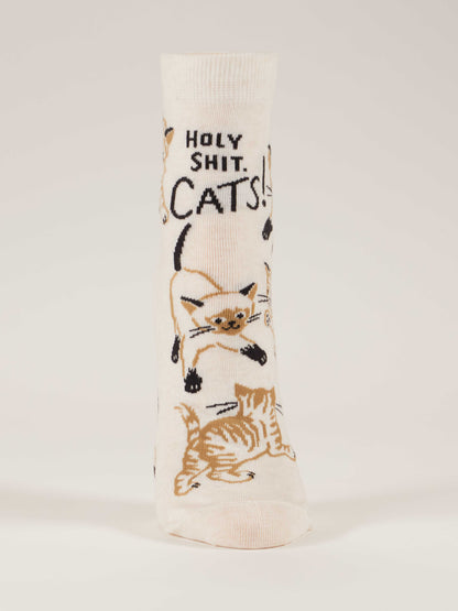 Holy Shit. Cats! Ankle Socks - NEW! by Blue Q – image 6