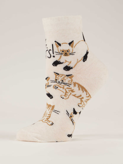 Holy Shit. Cats! Ankle Socks - NEW! by Blue Q – image 7