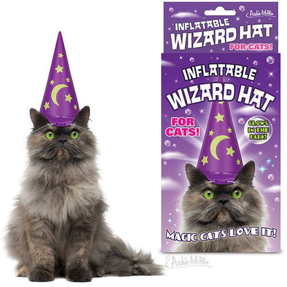 12584 Inflatable Wizard Hat For Cats