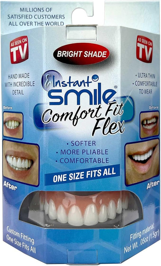 Instant Smile Comfort Fit Flex Upper Veneers 2 shades