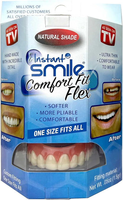 Instant Smile Comfort Fit Flex Upper Veneers 2 shades
