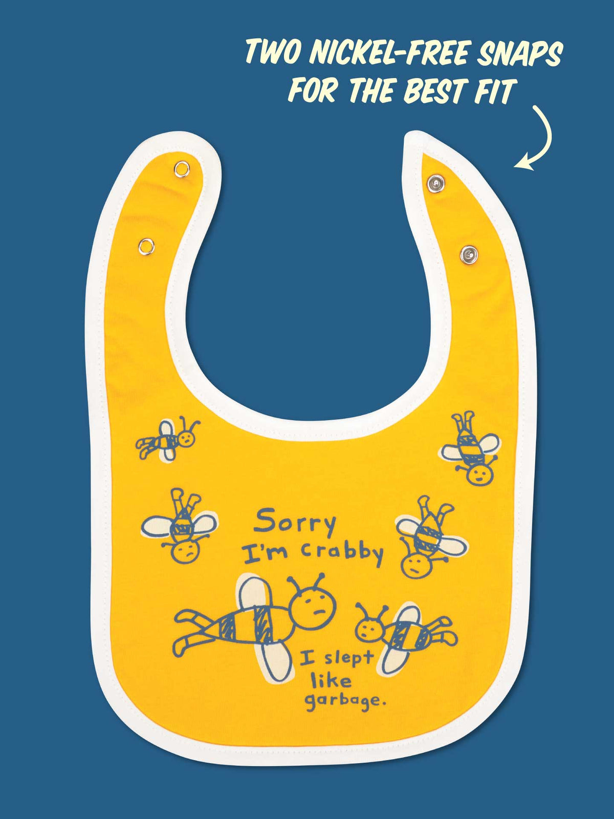 Crabby/ Chucker Baby Bibs by Blue Q – image 4